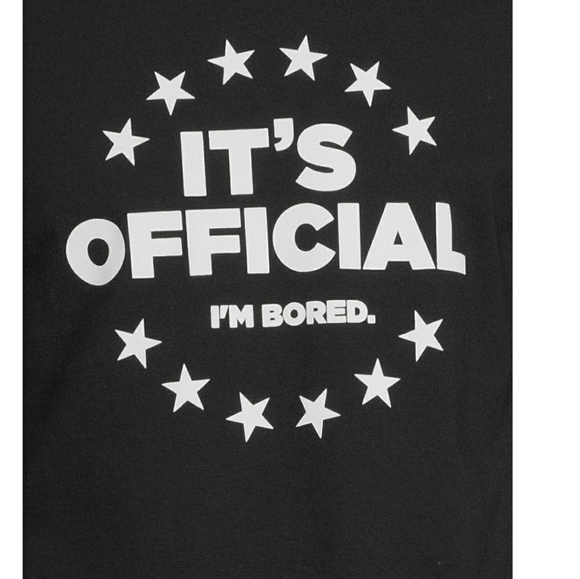 🆕️Humor Men's & Big Men's So Over It and I'm Bored Graphic T-Shirts, 2-Pack - Picture 7 of 8